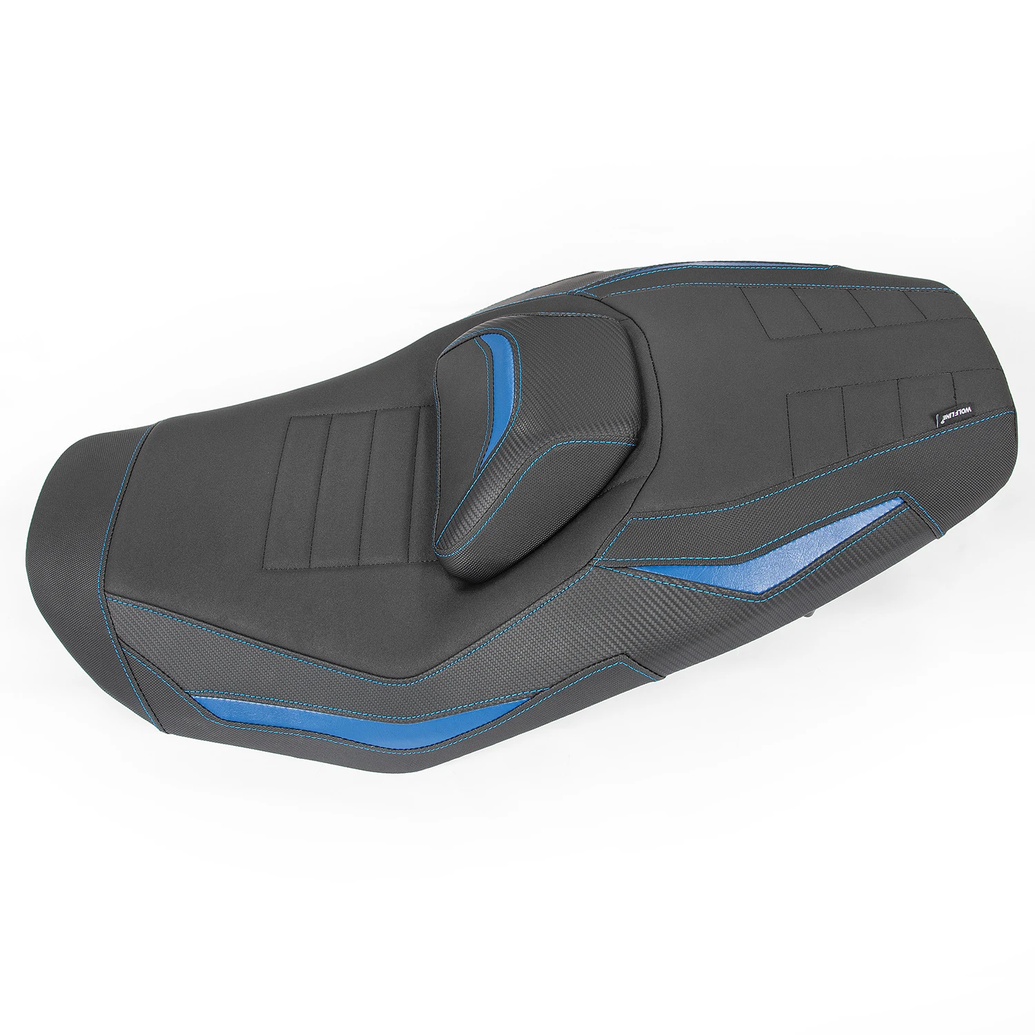 

For Yamaha T-MAX 560 22-24Front Seat Cushion Motorcycle Driver Rider Pad Black heating warmCovers One Piece Seat