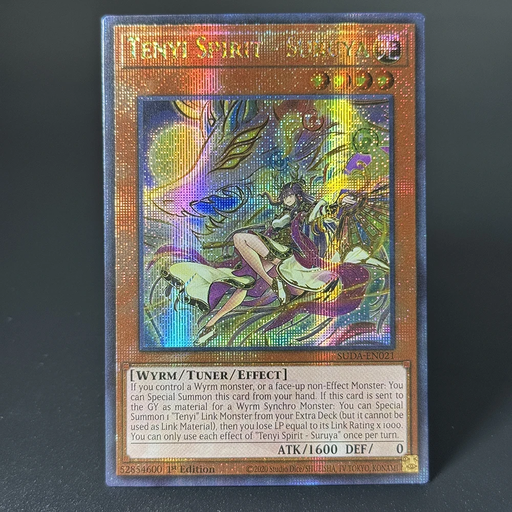 遊戯王フォイルカード-QCScR スプリーム ダークネス クォーター センチュリー シークレット レア テンイ スピリット - スルヤ マルチャーミー ミャウルズ イービル ヒーロー ネオス ロード