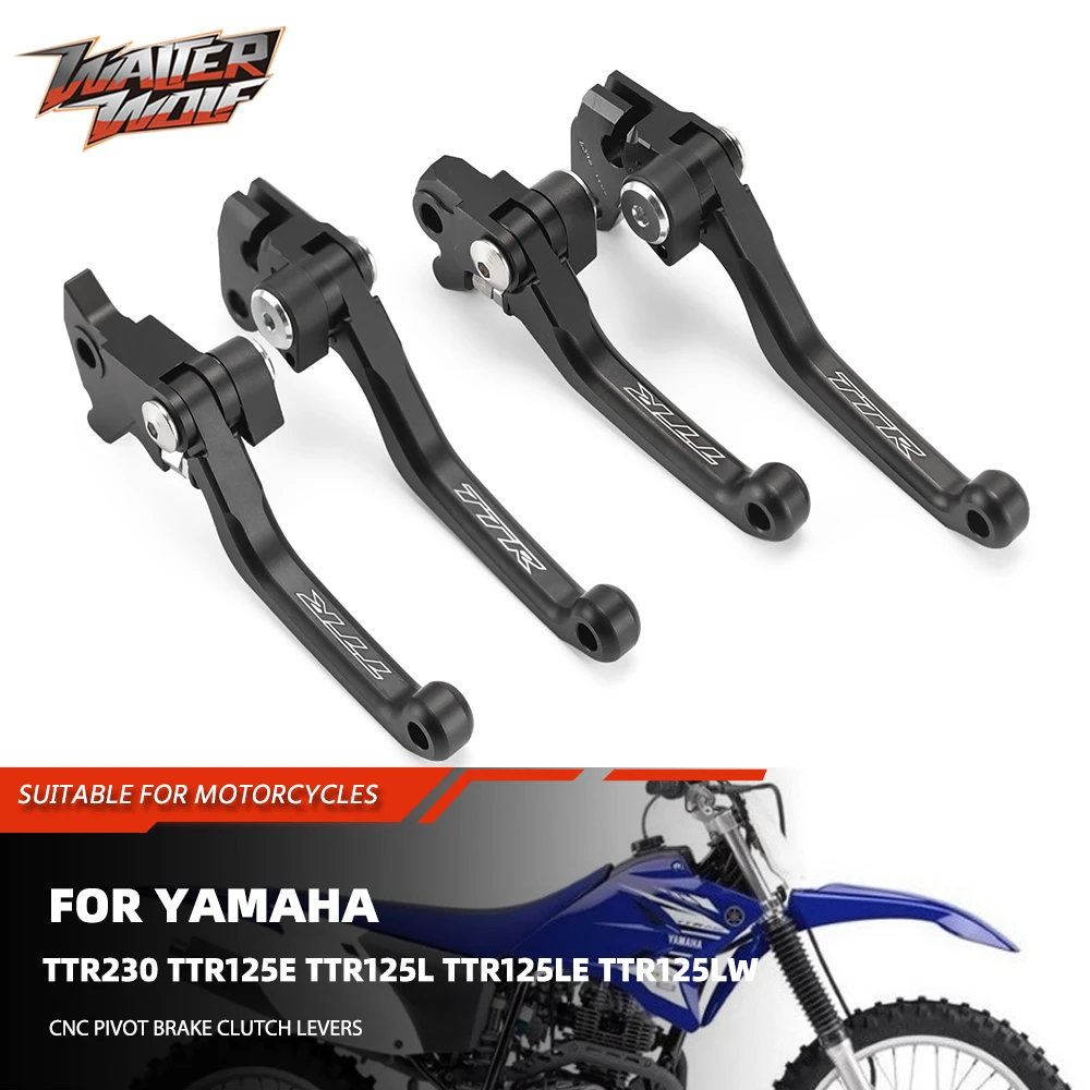 

TT-R CNC Pivot Brake Clutch Levers For Yamaha TTR230 TTR125E TTR125L TTR125LE TTR125LW TTR125LWE TTR250 Motorcycle Accessories