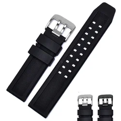 Military Diving Sports Watchband for Luminox Watch 3051 7251 3050 1820 7251 3051 Silicone Rubber Watch Strap 20mm 22mm 23mm