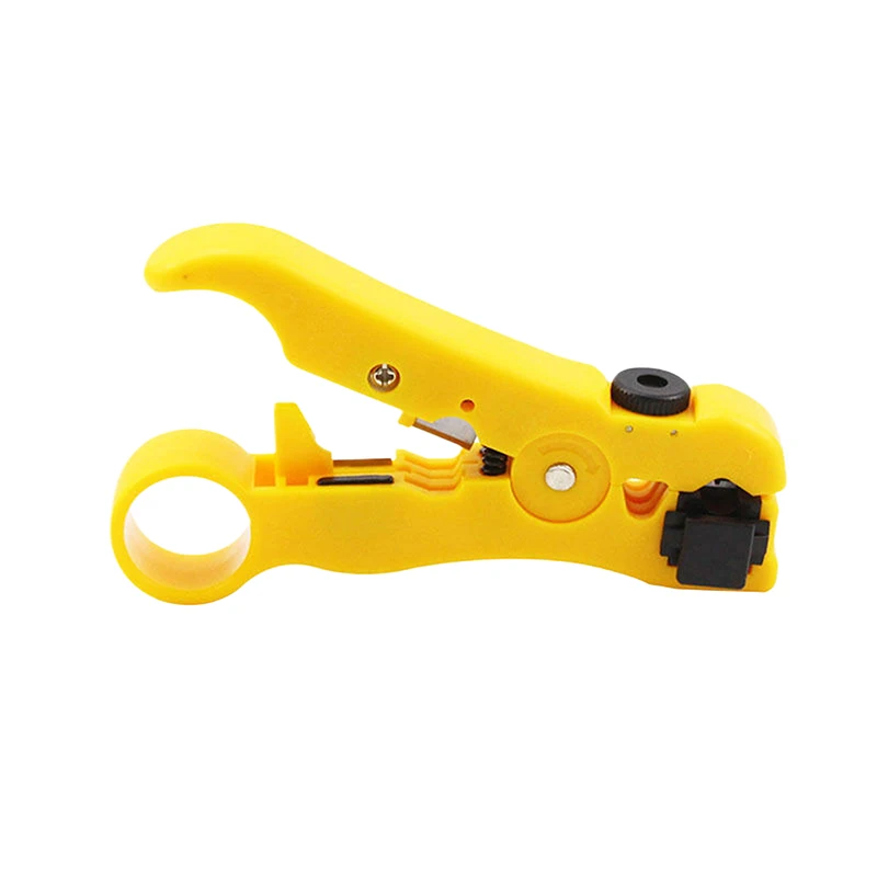 Multifunction All-In-One Stripping Tool Wire Stripper Coaxial Cable Stripper Cutter Plier Rotary Wire Stripping Electrician Tool