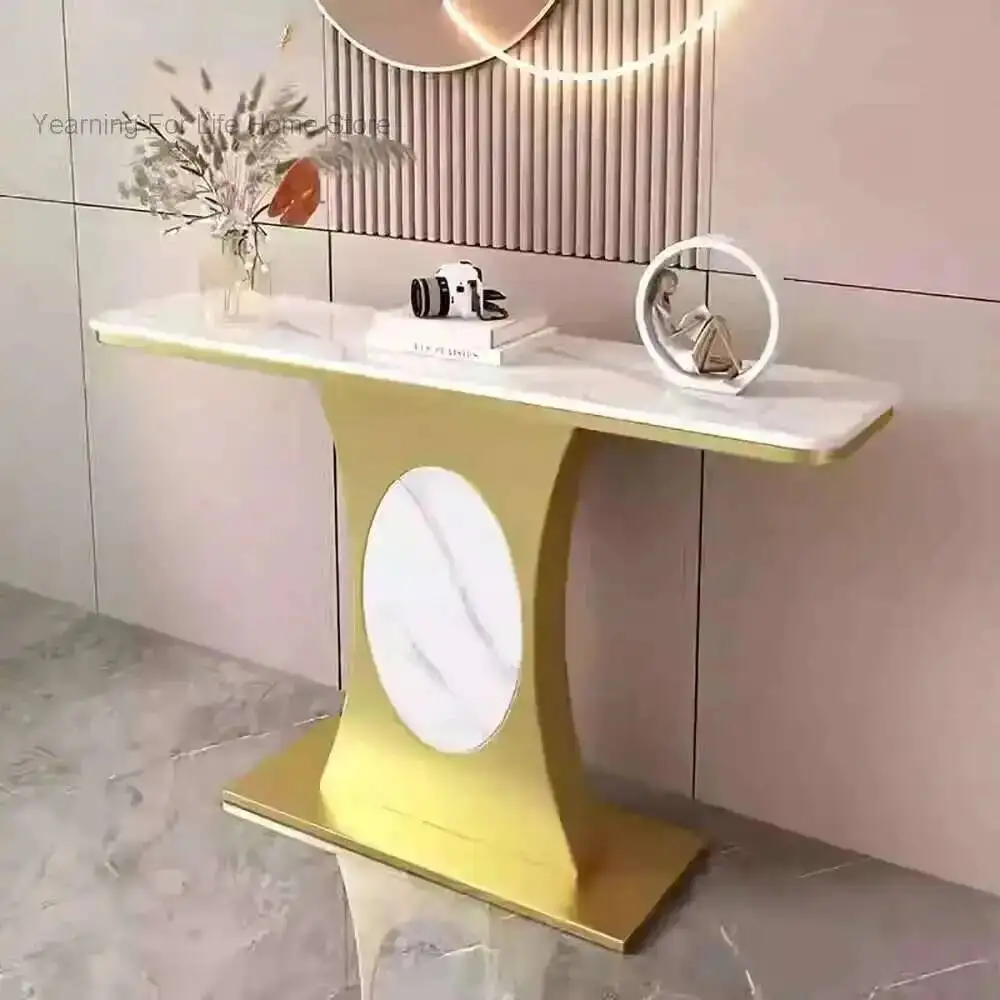 

Modern Luxury Living Aesthetic Console Room Table Beauty Design Console Table Elegant Trendy Wohnzimmer Tische Modern Furniture