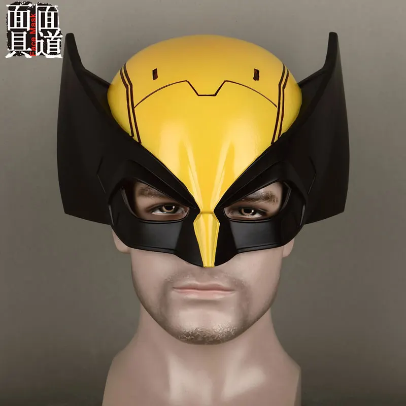 

Hero Wolverine Cosplay Mask Helmet Halloween Show Party Funny Laugh Film Television Peripheral Live Prop Cover Cosplay Costumes
