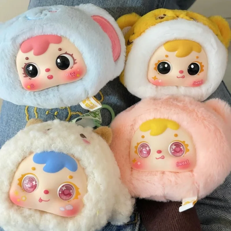 

Samuel Mini Plush Blind Box - Small Animal Desktop Decoration Keychain Pendant Trendy Surprise Doll Collectible Toys Gifts