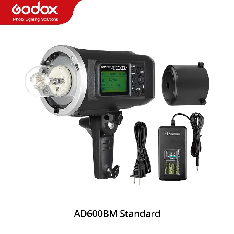 Godox AD600BM Outdoor Flash 600Ws GN87 Bowens Mount High Speed Sync Strobe Light with 2.4G Wireless X System for  Photography