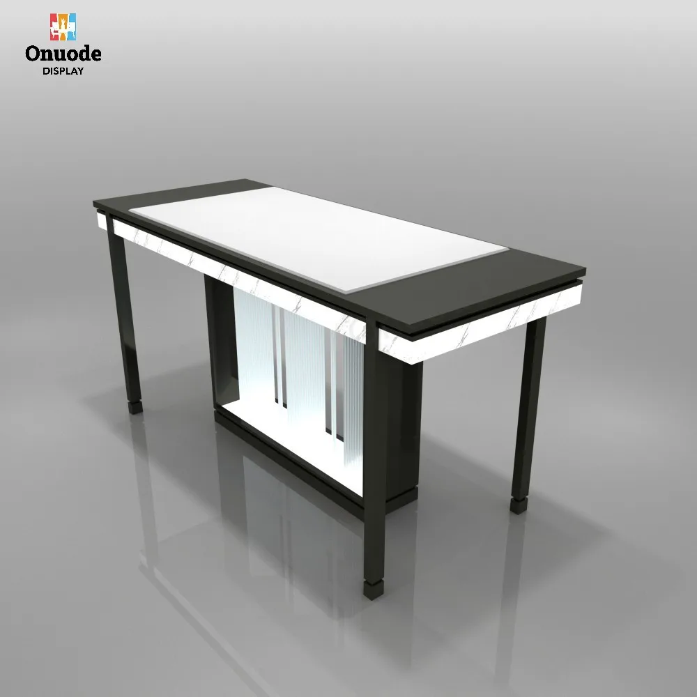 Custom.Custom Luxury Jewelry Consultation Table with Chairs Modern Negotiation Desk for Jewelry Store VIP Area and Jewelry Shop
