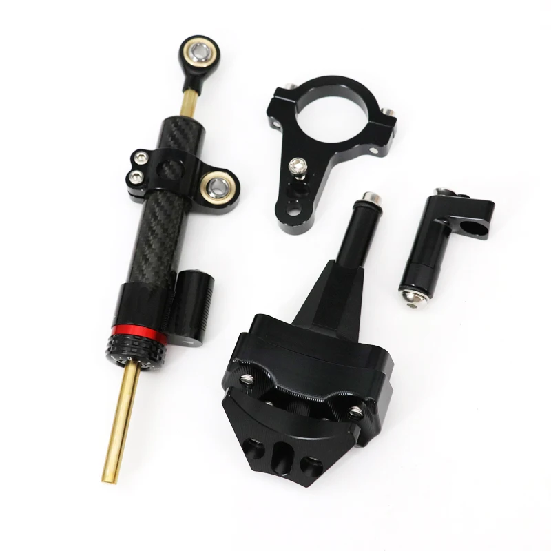 Motorcycle For Kawasaki Ninja 500 2024 Ninja 400 2018-2024 Stabilize Steering Damper Mounting Bracket Kit