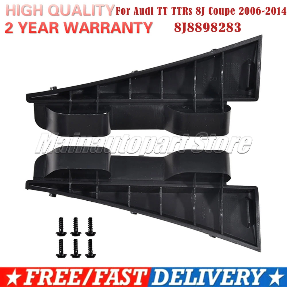 For Audi TT 8J/TTRS C-Pillar Bracket Repair Kit 8J8898283 - Fix Sagging Trunk Parcel Shelf for Coupe 2006-2014 Models