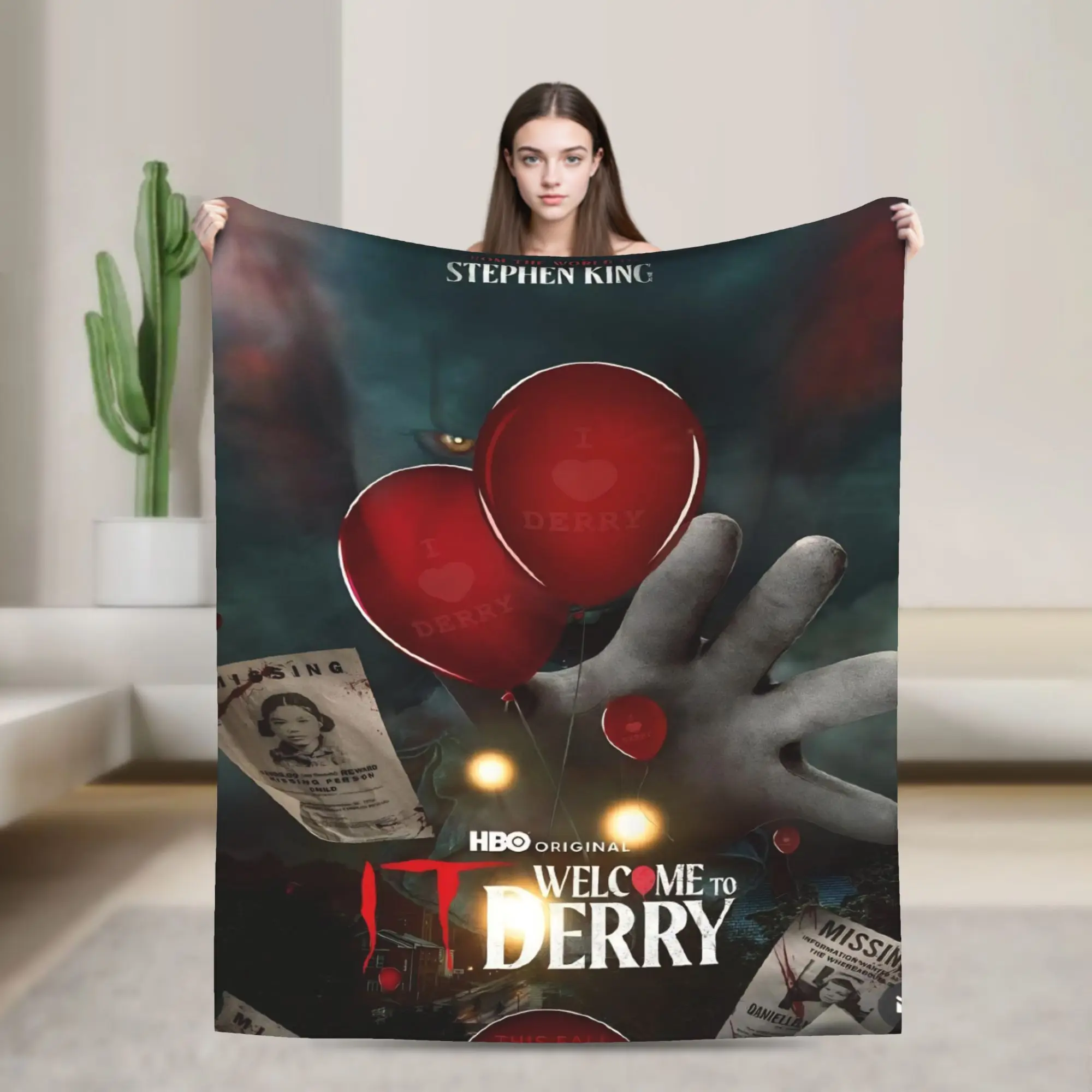 بطانية دافئة السفر تلقائي مرحبا بكم في ديري 2025 المسلسلات التلفزيونية الجديدة فيلم رمي بطانية الفانيلا المفرش لغطاء السرير كرسي الأريكة