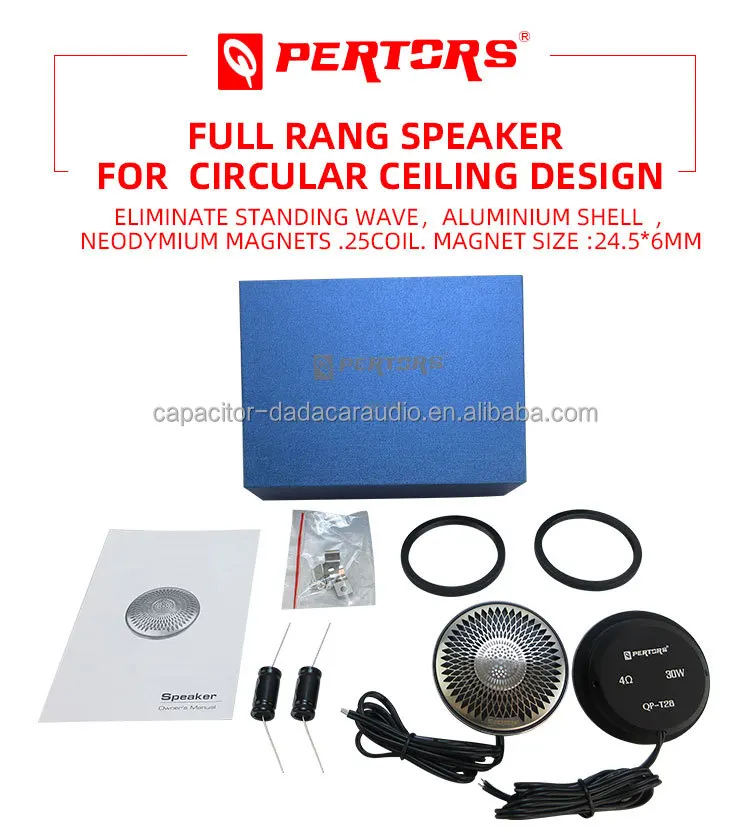 T28 Aluminum-shell 25coil-Neodymium magnet RMS 25W max 35W 4OHM 3inch 600Hz-20KHz Car Audio Starry Sky Surround Midrange Speaker