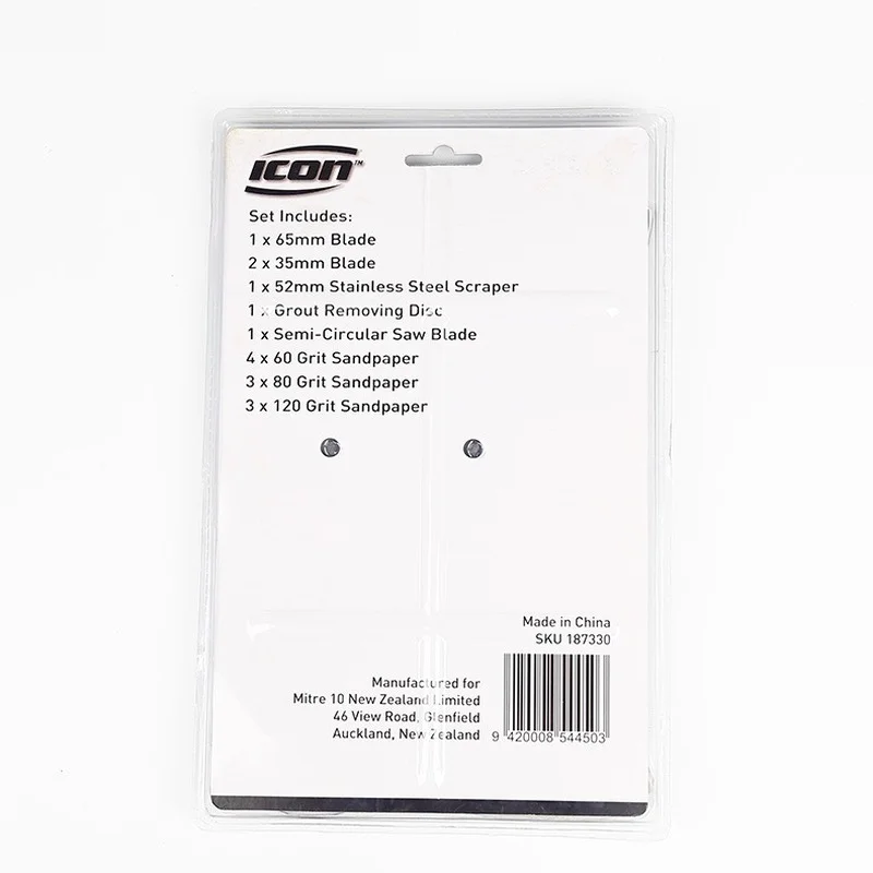 16pcs/set Oscillating Multitool Saw Blades Power Tool Bits Accessories Multitool Power Bit Renovation Worker Reusing Tool