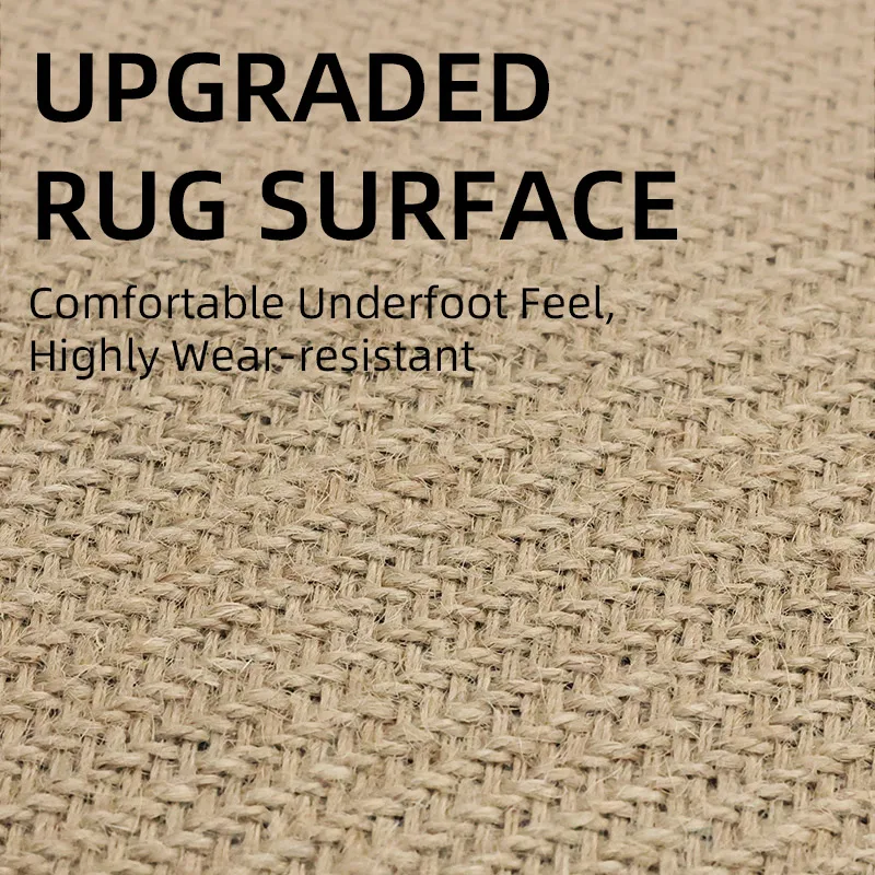 Jute Carpet,home Kitchen Floor Mat,anti Slip and Oil Resistant Foot Mat,indoor Mat,door Mat,foyer Mat, Home Decoration,room Deco view 2