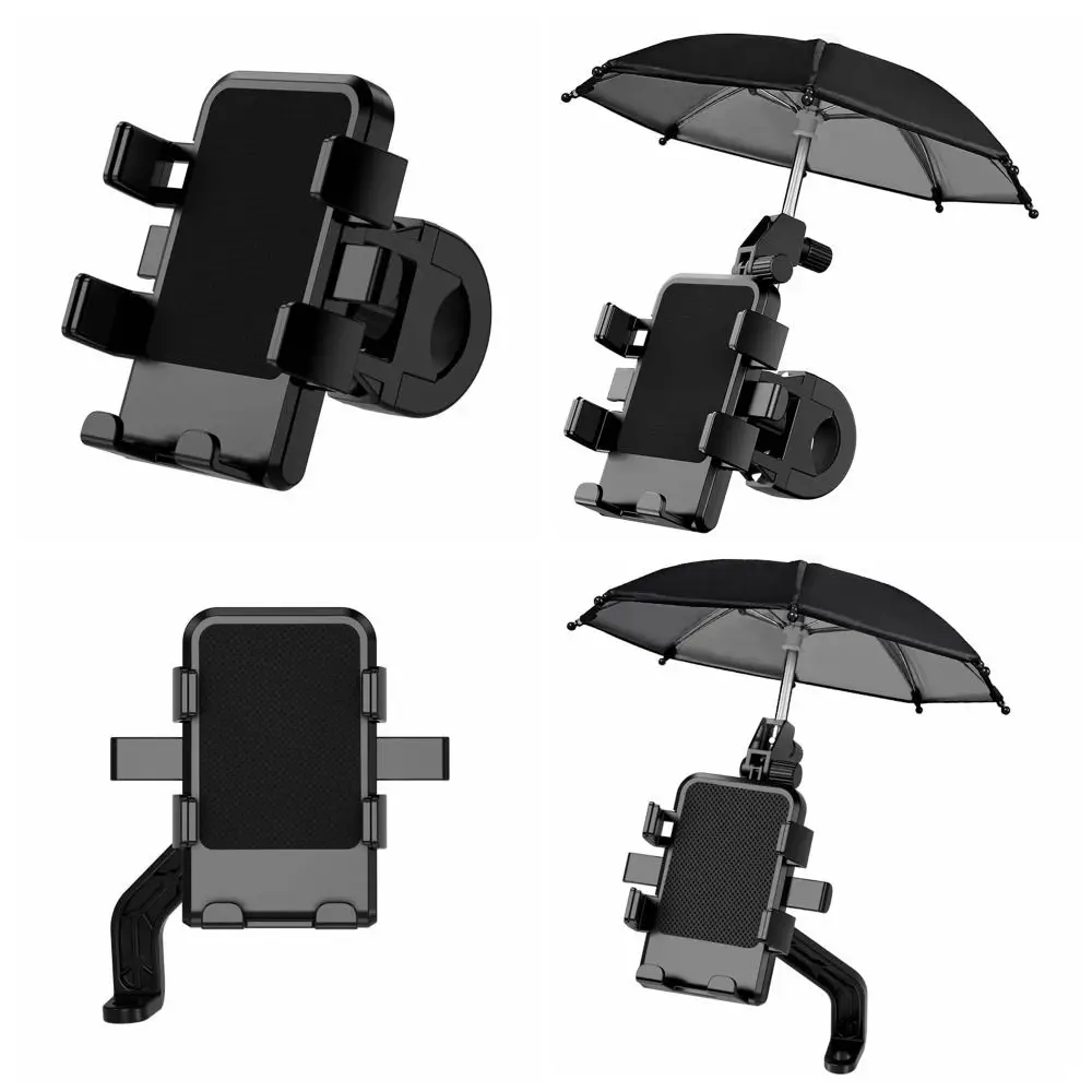 

Aluminum Alloy Sunshade Motocycle Phone Holder Adjustable Motocycle Mobile Phone Stand for 5-7.2inch Cell Phone
