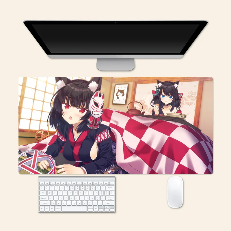 

Sexy Yamashiro Azur Lane Anime Large Mouse Pad Office Mousepad Creative Game Desk Mat Gift