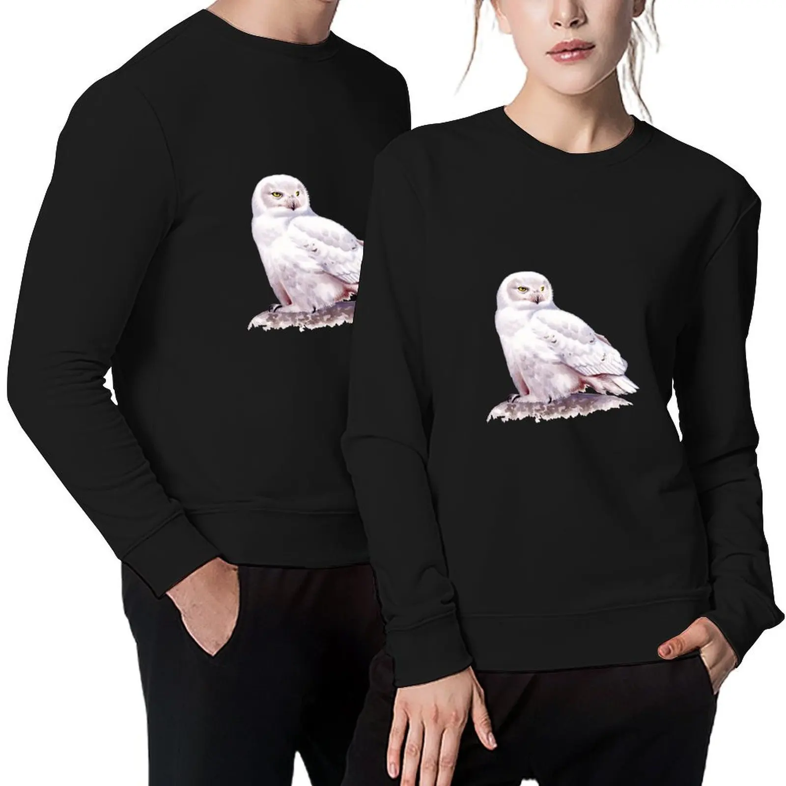 

Snowy Owl Pullover mens clothing aesthetic clothing korean autumn clothes tracksuit pullover