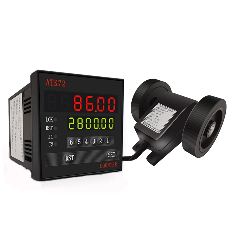 

Electronic digital display ATK72-C meter counter Roller type meter wheel length measuring instrument