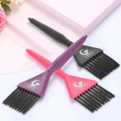 

Набор из 3 профессиональных кистей для окрашивания волос из поликарбоната, моющиеся, многоразовые, идеально подходят для окрашивания и мелирования волос в салоне и дома