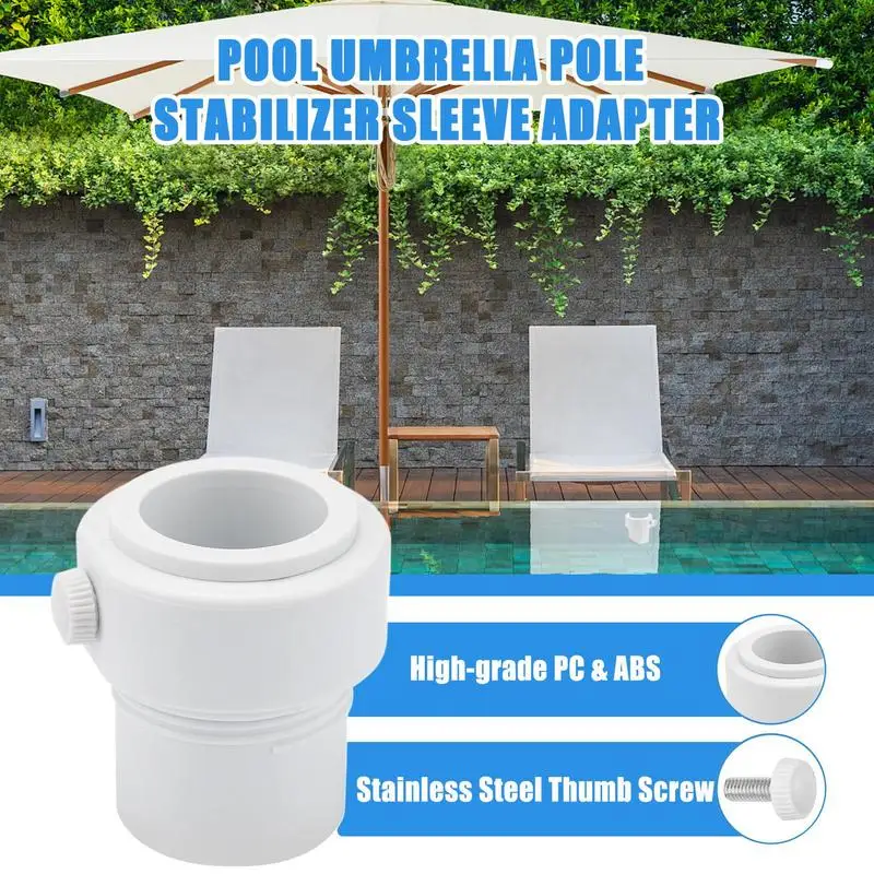 

Umbrella Hole Ring Patio Umbrella Stabilizer Hole Support Pole Accessories For Home Picnic Women Men Outdoor Swimming Underwater