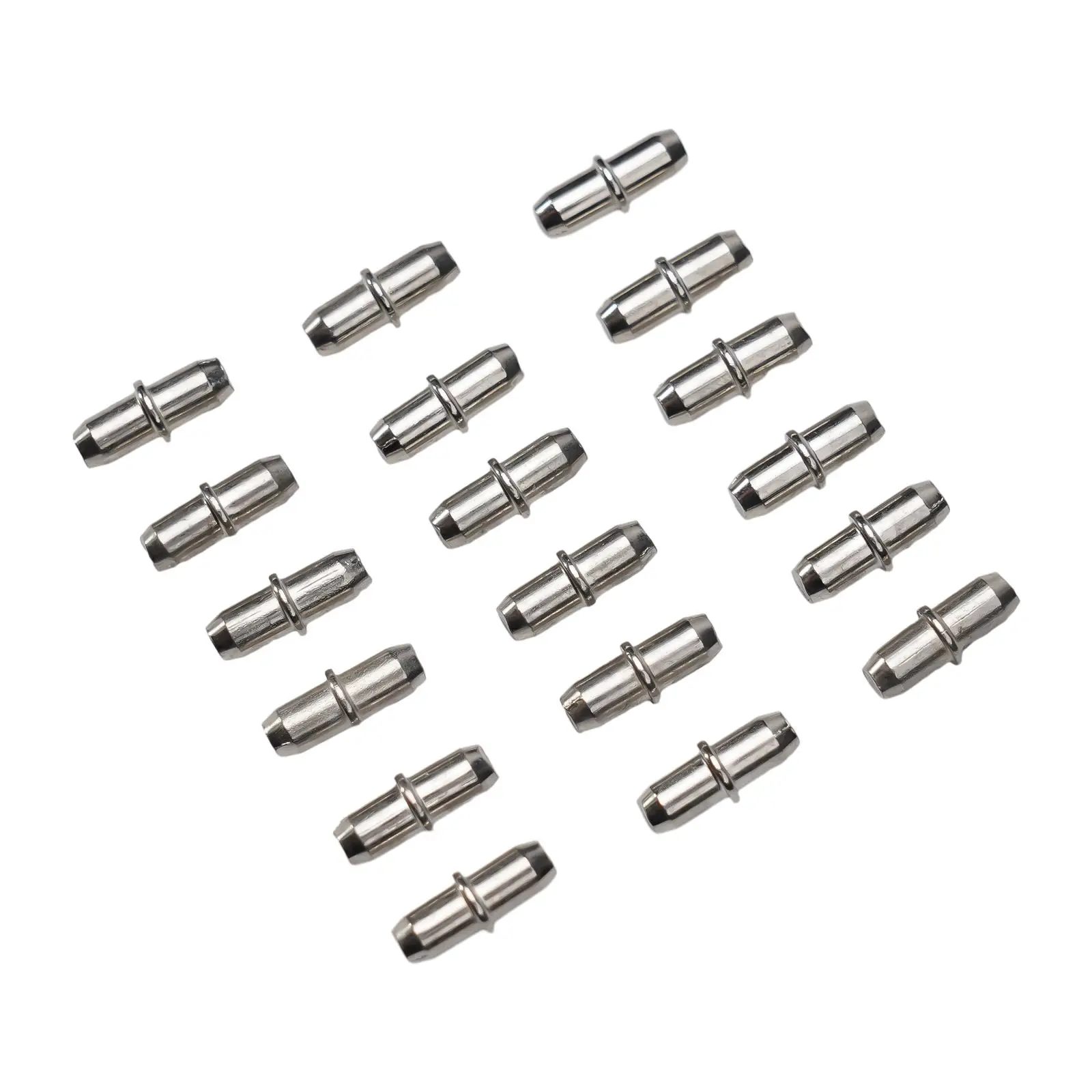 50개 브래킷 선반 지지대 견고한 도금 핀 5x16mm 내구성 쉬운 설치 캐비닛 가구 옷장용