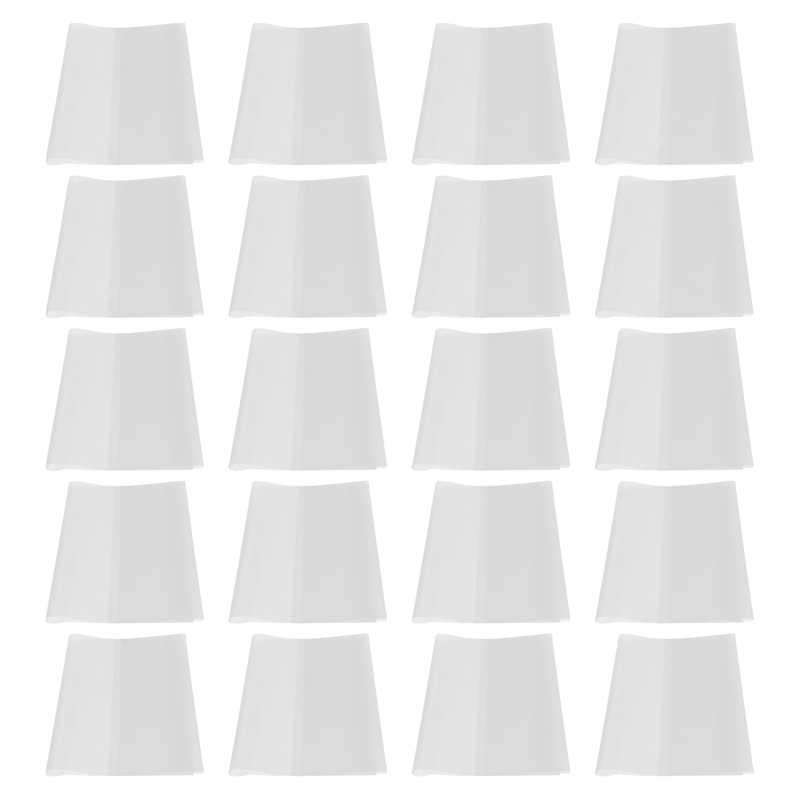 20 шт., защитная обложка для книги, прозрачный полипропиленовый материал, водонепроницаемый, против царапин, для учебников в твердом переплете, библиотечных книг, студентов, школьного использования