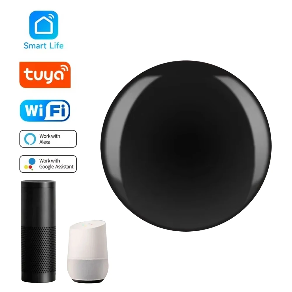 Tuya WiFi IR Remote Control Smart Home Remote Universal Infrared Controller For Air Conditioner TV Works with Alexa Google Home