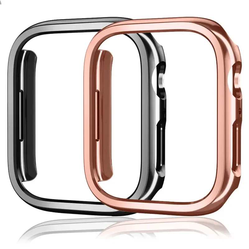 Carcasa dura a prueba de golpes para iWatch SE Series 9, 8, 7, 6, 5, 4, funda hueca sin pantalla para Apple Watch, 40mm, 41mm, 44mm, 45mm