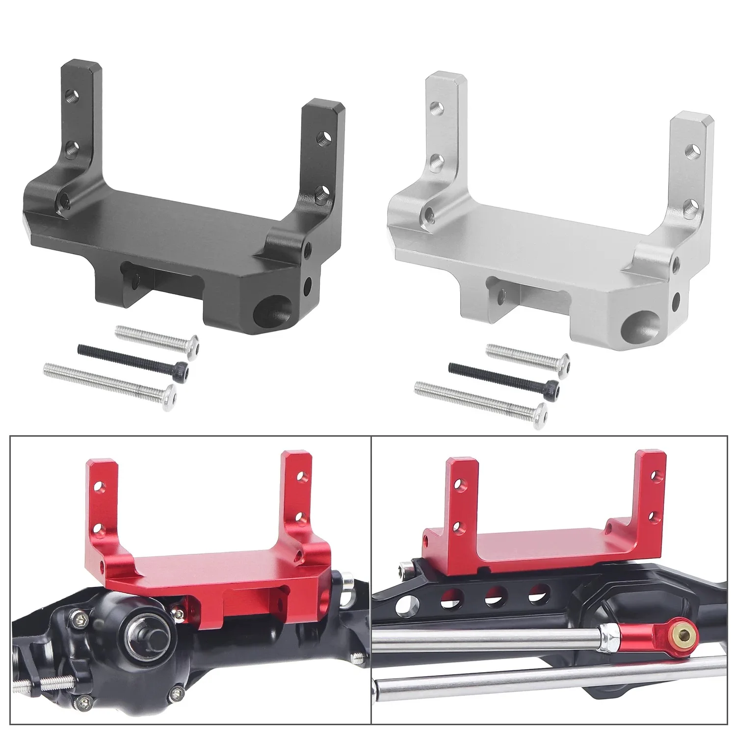 

Aluminum Alloy Servo Mounts For 1/10 SCX10 III AR45P Portal Axle RC Car Upgrade Parts