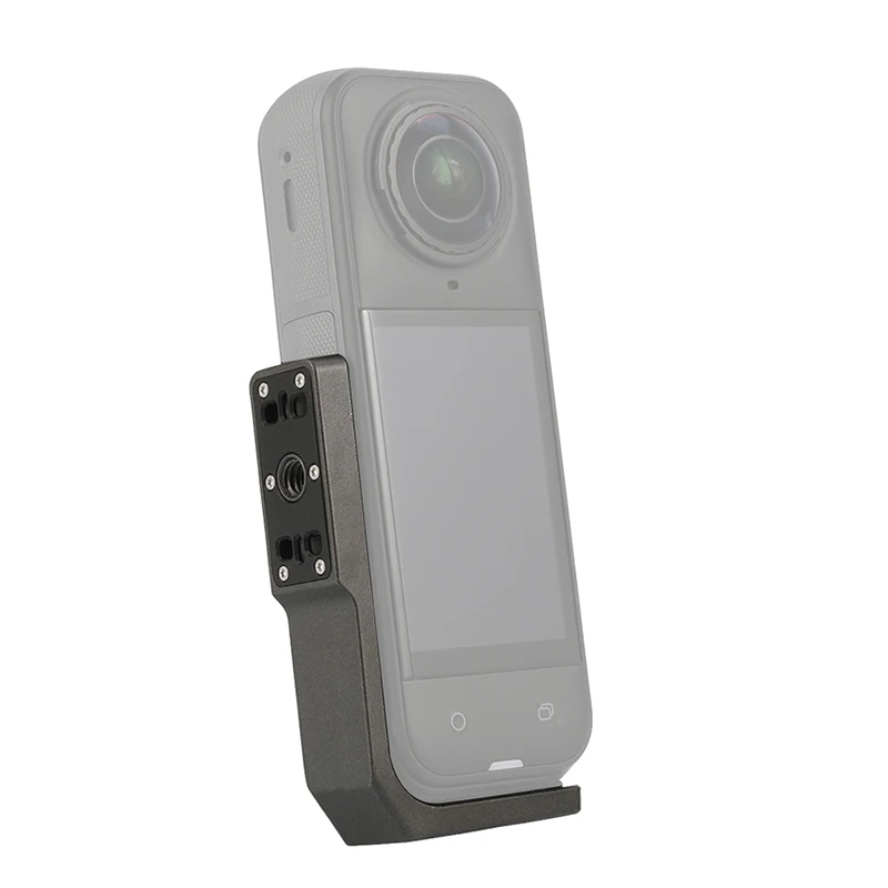 BGNing für Insta360 X5 X4 X3 Metall-Schnellwechsel-L-Platte mit 1/4-Zoll-Loch, Stativhalterung mit 1/4-Zoll-Magnet-Schnellverschluss – Detail 5
