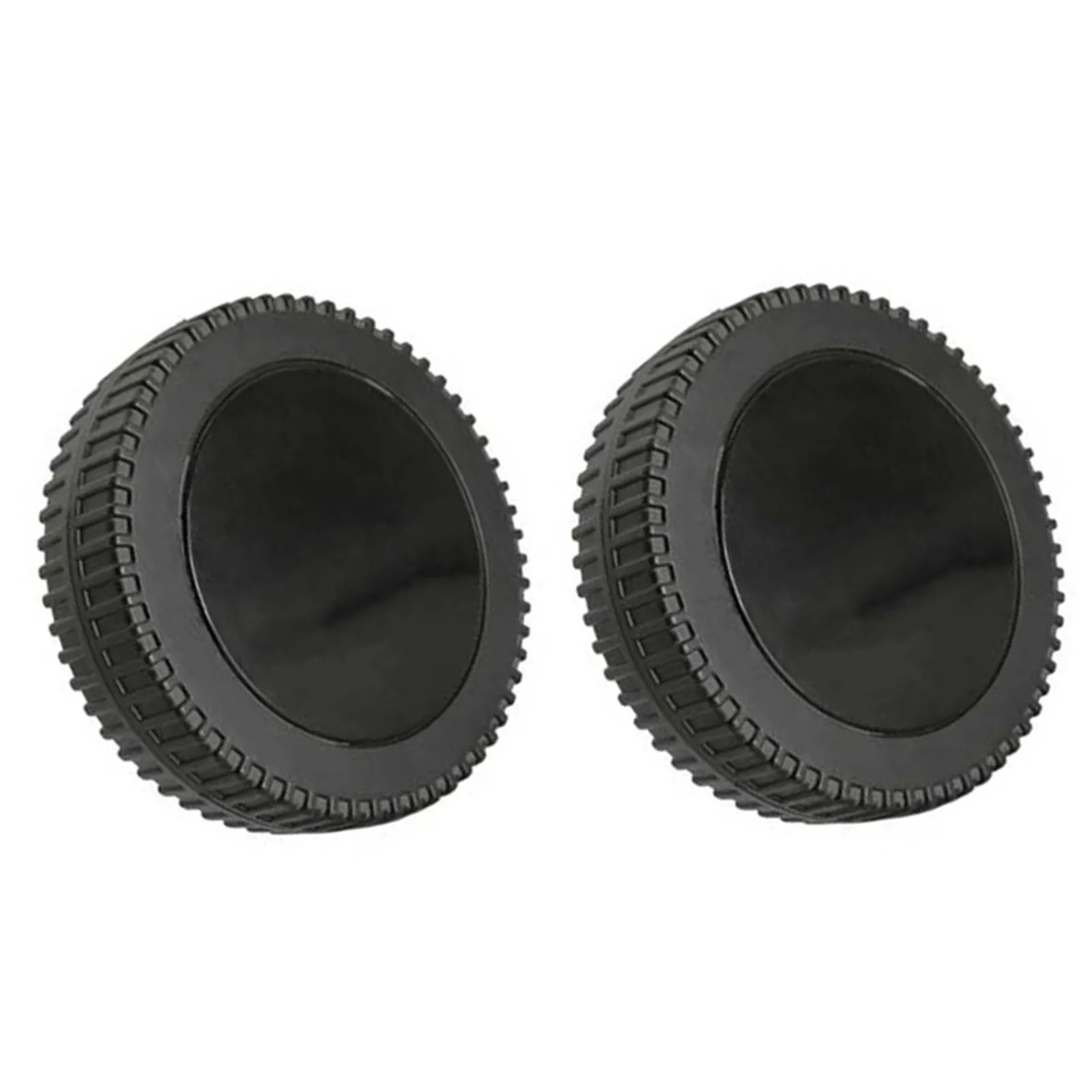 2pcs Grill Wheels Grill Wheels BBQ Grill Wheel Heat-resistant Hole Diameter 8-10mm Plastic Material Wear-resistant
