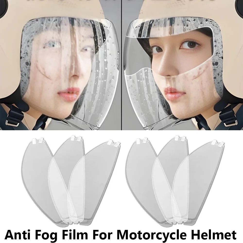 

Motorcycle Helmet Anti Fog Film Universal Anti-fog Visor Film Universal Suit for Full Face & Open Face Dedicated Film for AGV K1