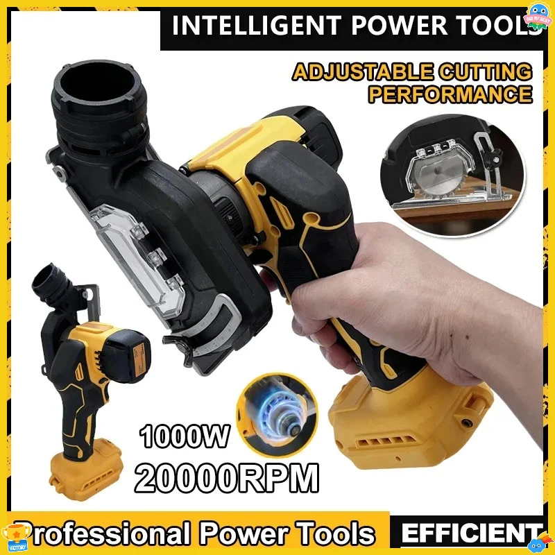 Fit Dewalt per batteria da 20 V Mini smerigliatrice angolare da 3 pollici Cordless 3 pollici Electirc CUT OFF Tool Taglio sega circolare utensile elettrico