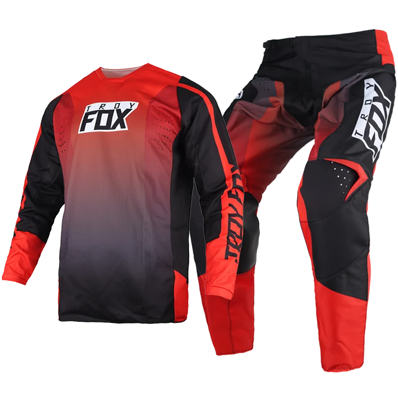

180 Leed Combo Gear Set ATV BMX Bike Jersey Pants Suits Kits Off-road Motorcycle ATV Bicycle Kits For Men 2023