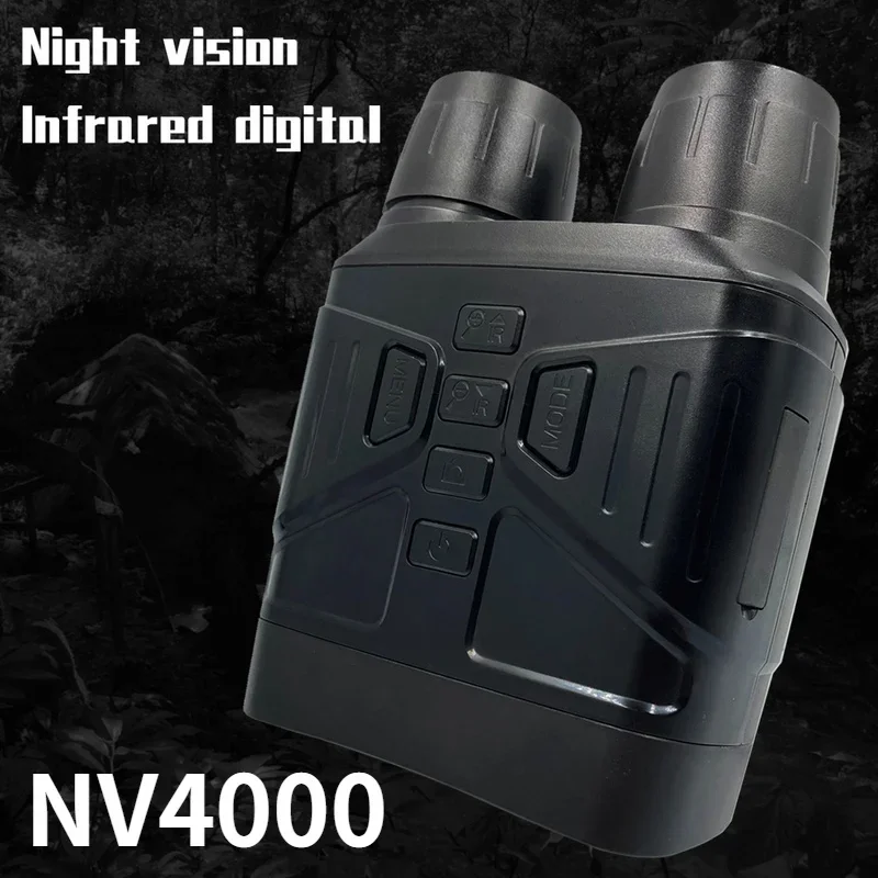 NEW NV4000 5x zoom  Infared Digital Hunting Night Vision  3.0 inch  Day Night NV Goggles Telescope Hunting camera visor nocturno