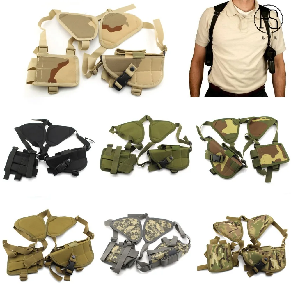 

Hunting Accessories For Men 2024 New Tactical Outdoor Underarm Holster Attachment Bag Ammo Pouch High Quality Designer Brand