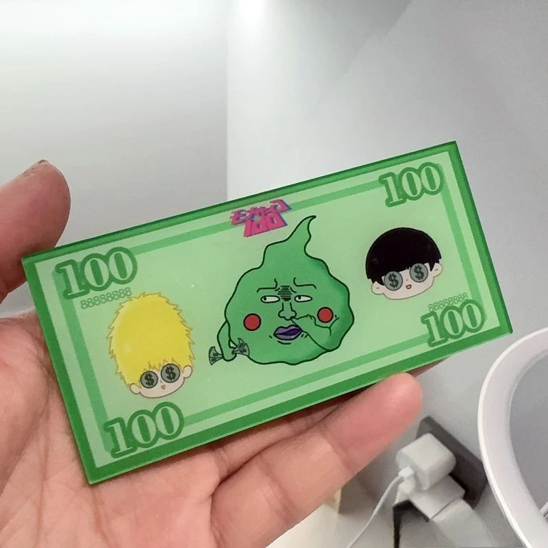 Mob Psycho 100 Shigeo Kageyama Dimple Acryl-Leuchtkarte Animation Exquisite Hochauflösende Sammelkarte – Detail 6