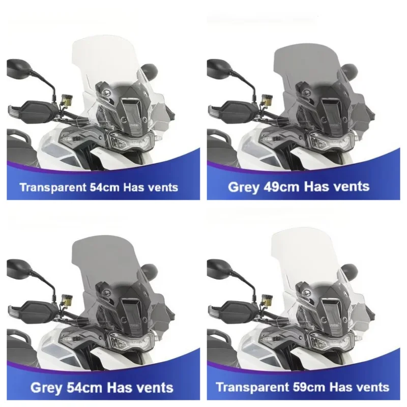 

For 20-22 Triumph Tiger TIGER900/850 GT 900 professional windshield windshield with front cover modified motorcycle accessories