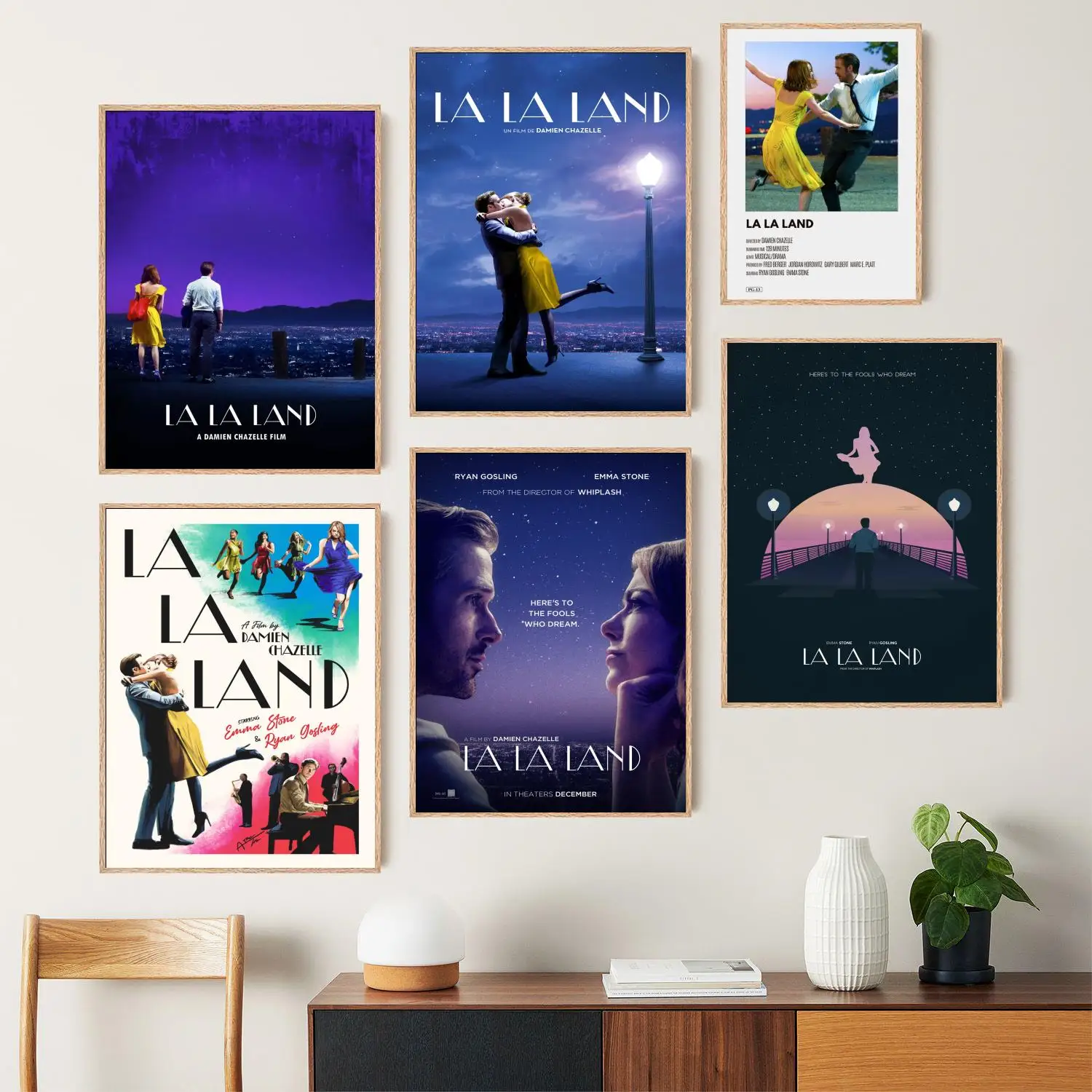 la la land Canvas Art Poster, Wall Art, Picture Print, Modern Family, Bedroom Decor, Posters