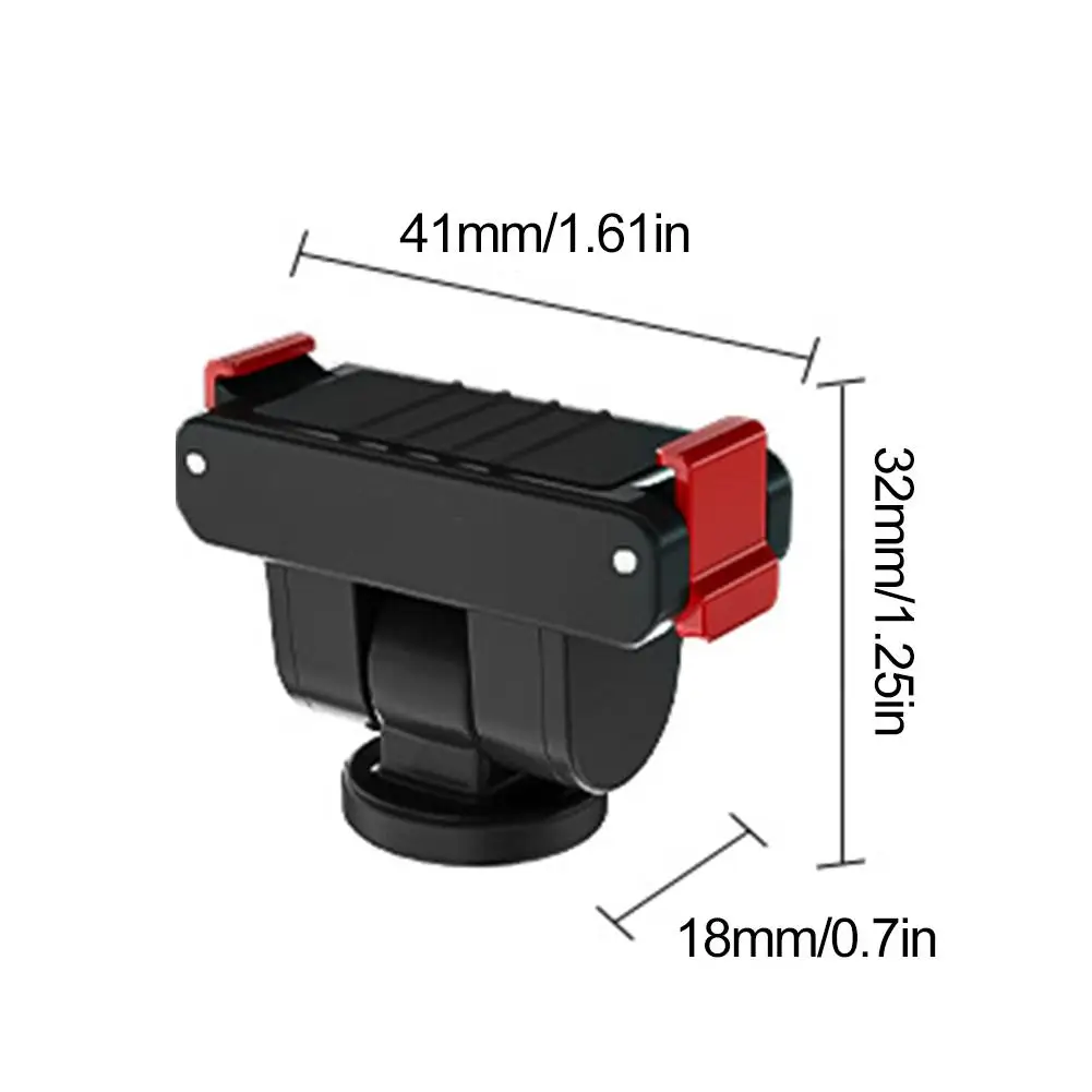 Per DJI Osmo 360 Supporto magnetico a sgancio rapido Adattatore di rotazione regolabile Accessori per oggetto di tiro con interruttore rapido