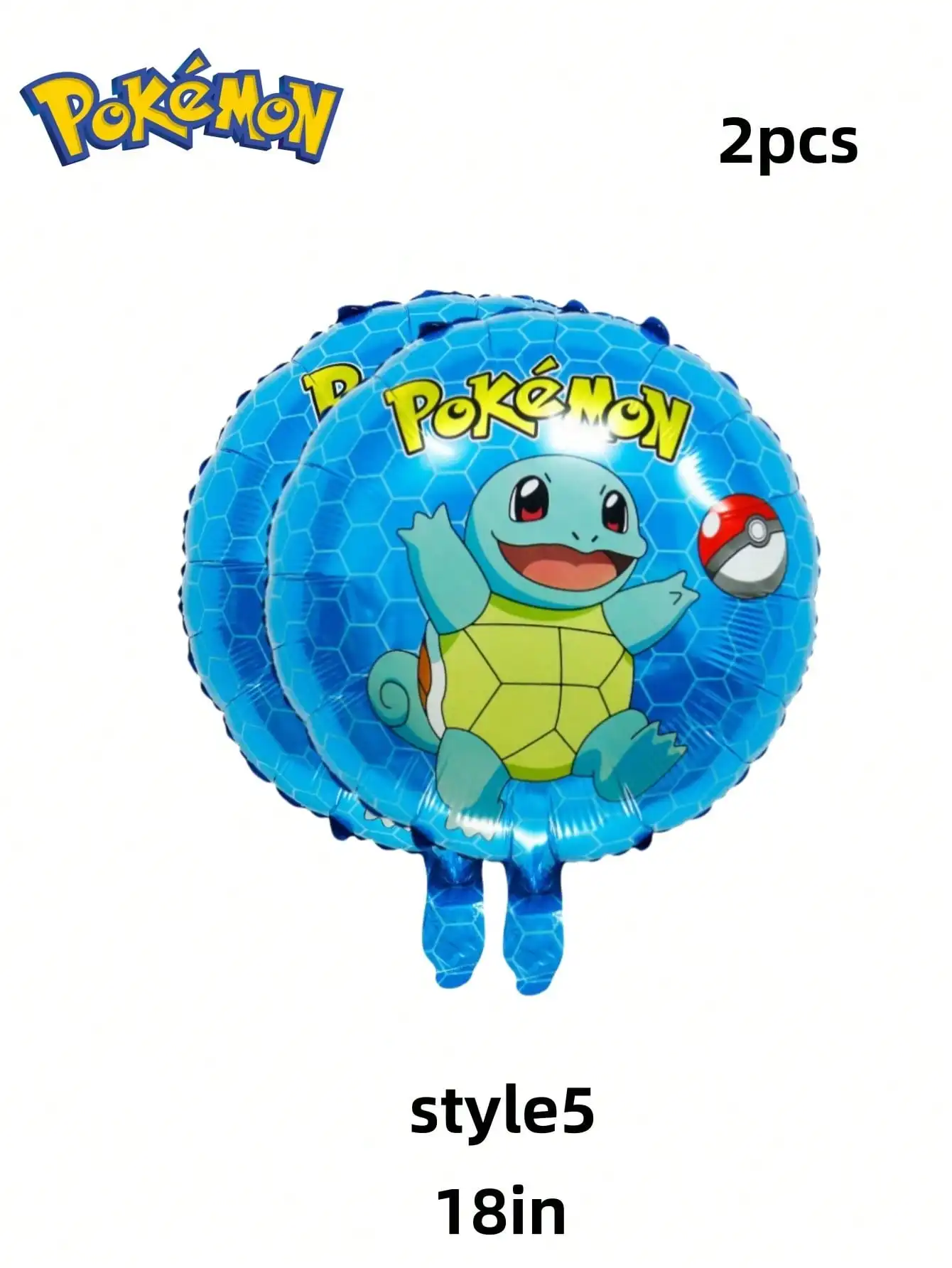 قطعة واحدة من مينيسو بيكاتشو، بوكيمون، كرات كزة، ضفدع، سنجاب، بوكيمون، بالونات فيريدراجون، أفضل هدايا العيد لأفضل جليد #6