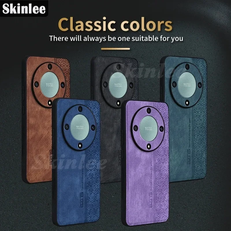 For Honor X9B X9A x9 b ax9 Phone Case Luxury Retro Leather Shockproof Full Body For Honor Magic 6 5 Lite lite5 6 x9b a Cover