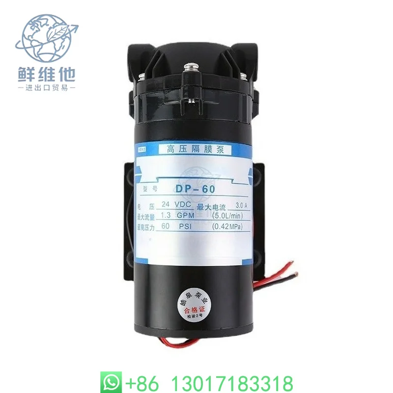 

DC 12V Micro Diaphragm Water Pump High Pressure Self Priming Sprayer for Car Washer Garden Irrigation System