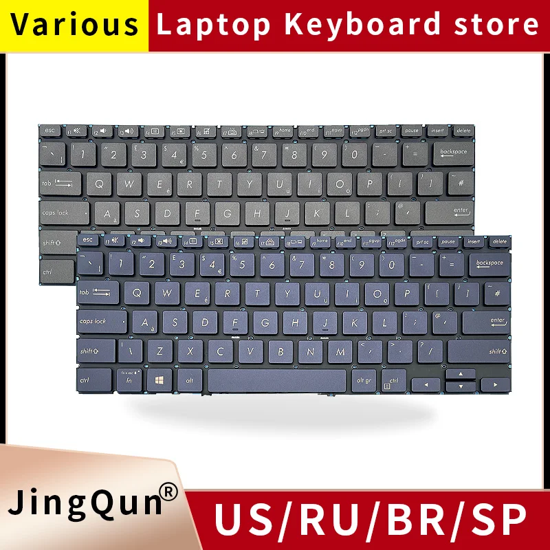 

Replacement New UK Laptop Backlit Keyboard For ASUS ZenBook Flip UX362 UX362FA UX362F UX362CA Q326 Q326FA Layout
