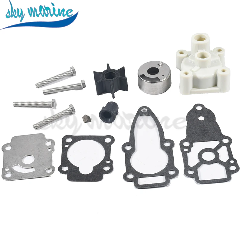

Сервисный комплект для восстановления водяного насоса 3B2-87322-0 3B2873220M для подвесного двигателя Nissan Tohatsu 8HP NS8B NSF8A NSF8A2 9,8HP NS9,8B NSF9,8A