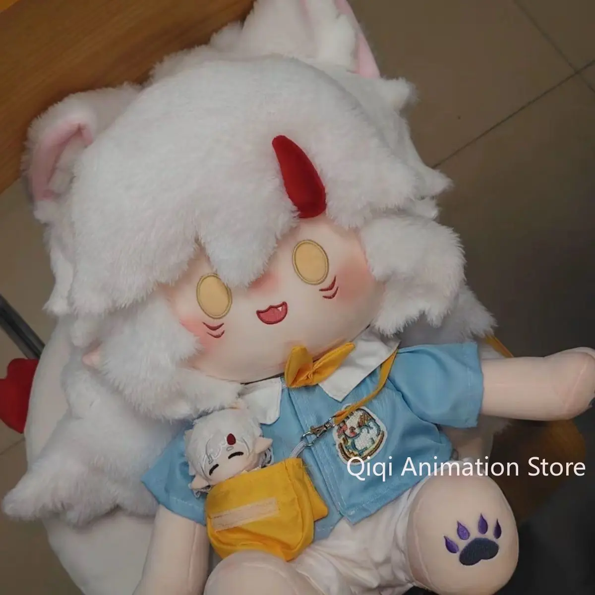 Anime ‌ Onmyoji Ibaraki-douji Plushies 40CM Cosplay suave peluche cuerpo vestir almohada rellena decoraciones de habitación regalos de navidad