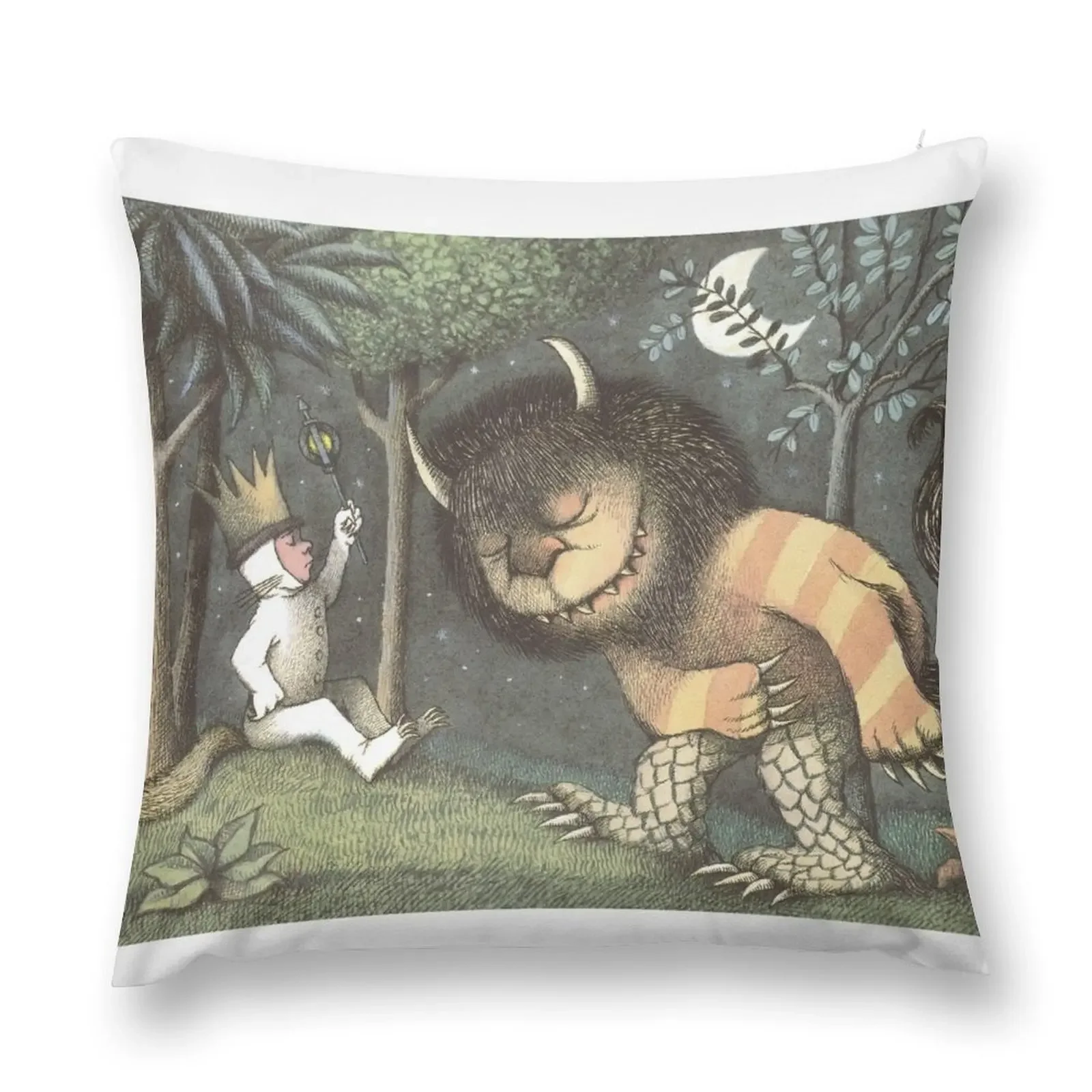 

Where the wild things are Throw Pillow Cushions For Decorative Sofa Cusions Cover Pillow Cases Decorative pillow