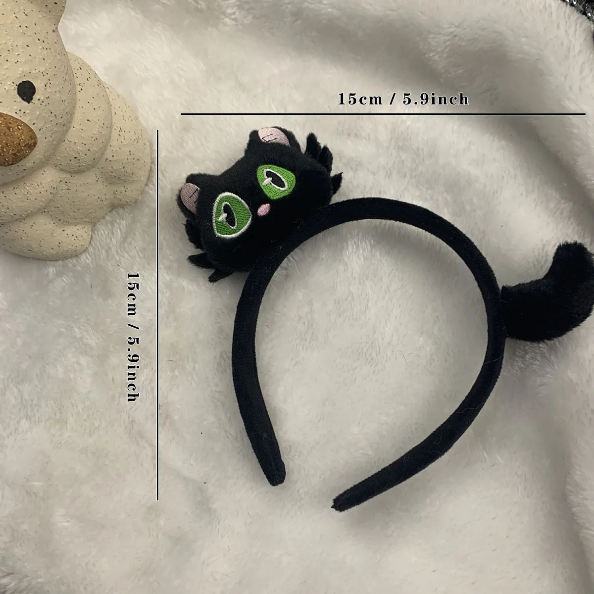 YANZAI 3Pcs Cute Creative Cat Hair Bands Funny Cartoon Headdress Cat Super Cute Headband Fashion Hair Accessories