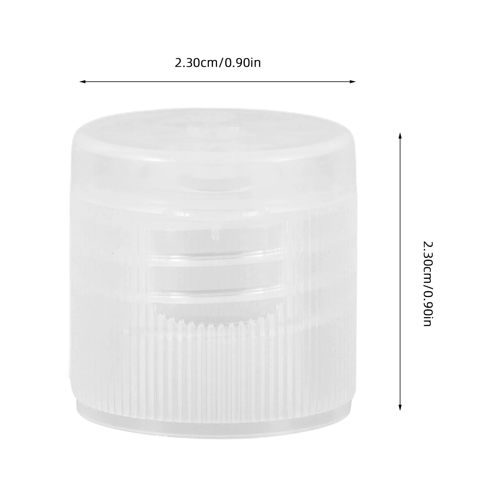 30 Uds. Tapas de pasta de dientes de plástico con diseño abatible, cubiertas de viaje atornilladas para baño, Camping, senderismo, tapa de tubo duradera, almacenamiento práctico