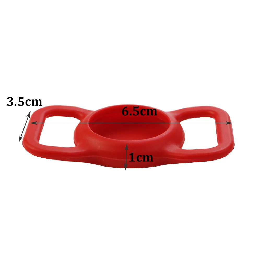 1PCS Pet Silicone Protective Case GPS Finder Dog Cat Collar Loop for Apple Airtags for Apple Locator Tracker Anti-lost Device