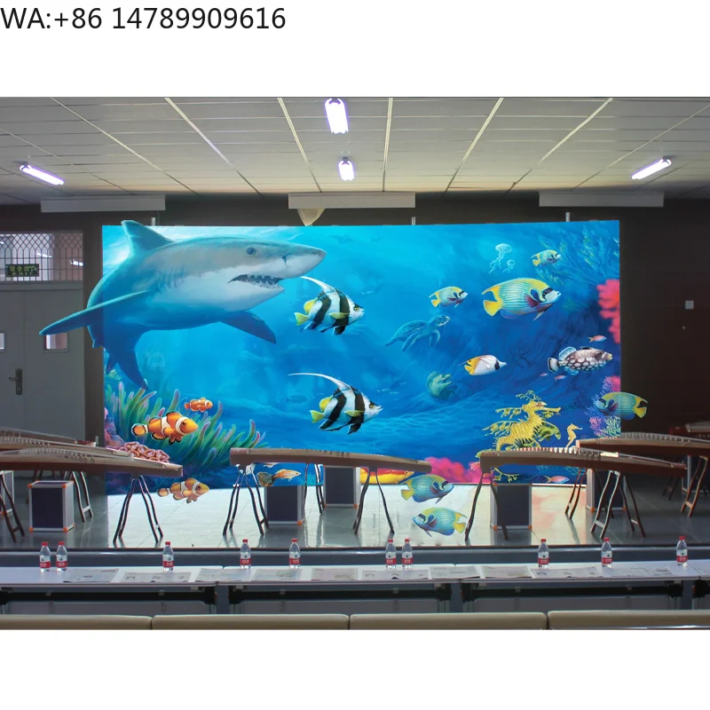 Optik Cahaya Terpolarisasi Layar LED Imersif Layar Besar 3D Dinding Layar Dalam Ruangan