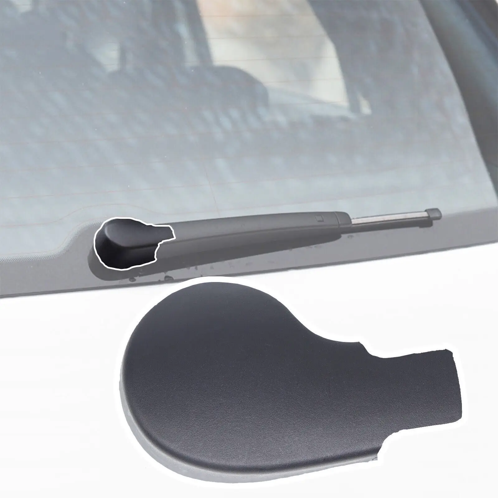 

Car Rear Windscreen Wiper Arm Nut Cover Cap for VW Golf 6 Golf 7 GOLF Plus POLO Sharan Touran UP Alhambra 5K6 955 435 5K6955435